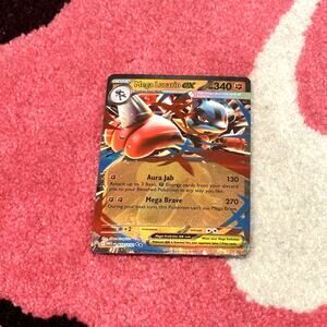 Mega Lucario ex #77 – Pokémon TCG Mega Evolution – Holo